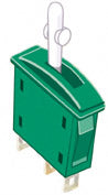 Peco PL-23 HO On-On Changeover Switch "style matches PL-26 series
