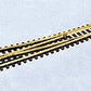 Peco SL-387 N Gauge Code 80 8º Large Radius Curved Left Hand Switch Turnout