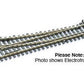 Peco SL-E95 HO Code 100 12º 36"Medium Radius Right Switch Turnout Elctrofg