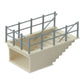 Peco LK-7 OO/HO Scale Subway Staircases Plastic Kit