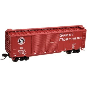 Atlas 50001274 N Great Northern 40' Double Door Boxcar #38722 LN/Box