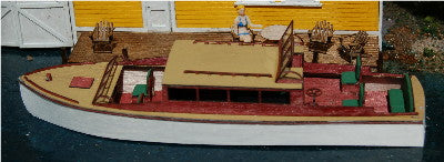 GCLaser 1465 HO 38' Boat Laser-Cut Wood Kit