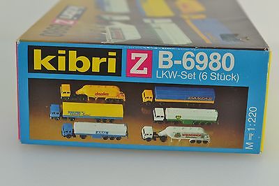 Kato 6980 Z Scale Tractor-Trailer Kits (Set of 6)