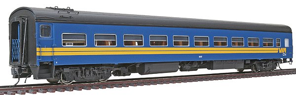 Rapido Trains 100244 HO VIA CN Super Continental Line(TM) Coach #5437