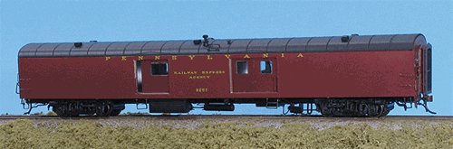 Rapido Trains 106069 HO Pennsylvania 73' 6" Smooth Side Baggage #9257