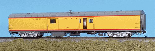 Rapido Trains 106087 HO Union Pacific 73' 6" Smooth Side Baggage-Express #5611