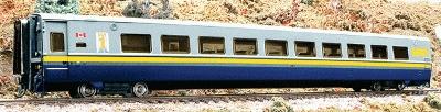 Rapido Trains 107002 HO VIA Super Continental Line™ LRC Club Car #3461