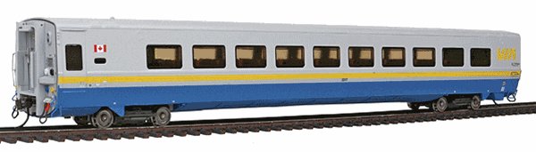 Rapido Trains 108003 HO VIA Rail Canada LRC Coach Car #3317