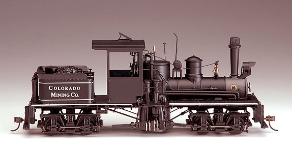 Bachmann 25662 On30 Colorado Mining Co. Two-Cylinder T-Boiler Two-Truck Shay