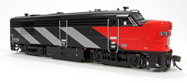 Rapido Trains 20512 HO Canadian National MLW FPA4 with Sound & DCC #6783