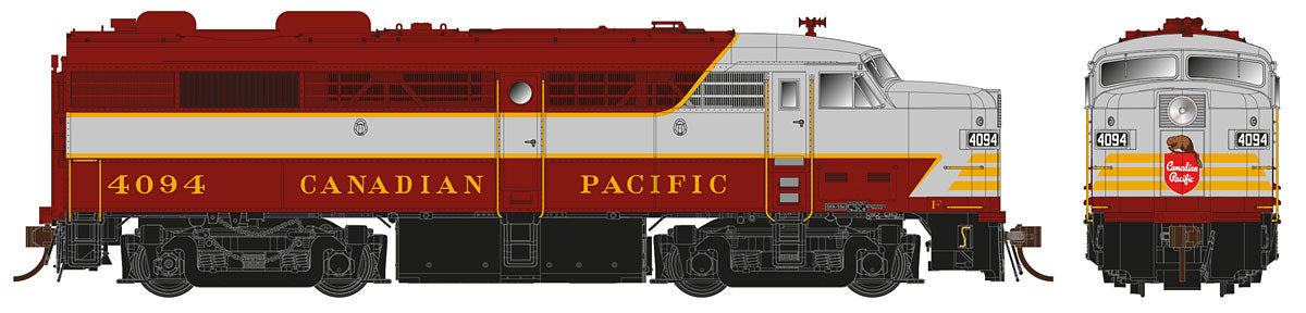 Rapido Trains 21518 HO Canadian Pacific MLW FPA-2 Diesel Loco Sound/DC/DCC #4082