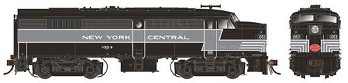 Rapido Trains 21542 HO NYC Alco FA-2 Diesel Locomotive #1053 w/LokSound & DCC