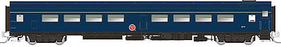 Rapido Trains 503032 N Missouri Pacific Cafe-Bar-Lounge #572 (Jenks Blue)