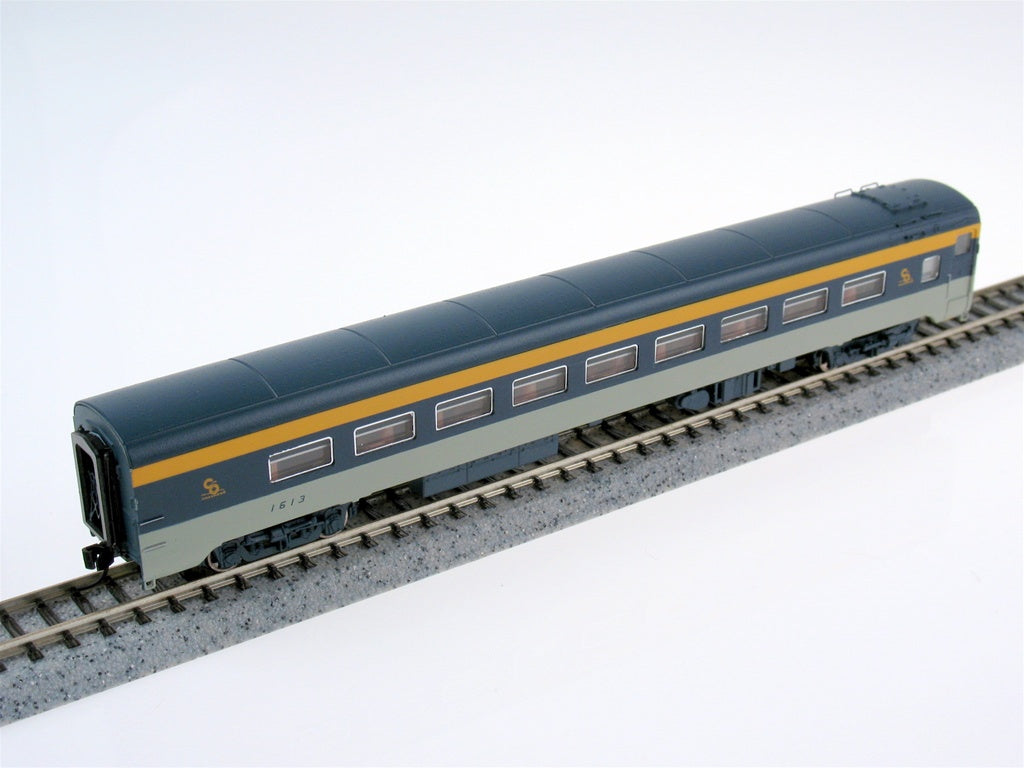 Rapido Trains 505005 N Chesapeake & Ohio The Dayniter Leg-Rest Coach #1613