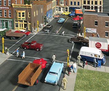Walthers 933-3194 HO Scale Asphalt Street System Building Kit