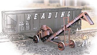 Walthers 933-3520 HO Old-Time Coal Conveyors Kit (Pack of 3)