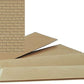 Walthers 933-3524 HO Dark Cream Brick Sheet 4 x 9-3/4 10.1 x 24.7cm (Pack of 4)
