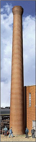 Walthers 933-3728 HO Scale Brick Smoke Stack (Pack of 2)