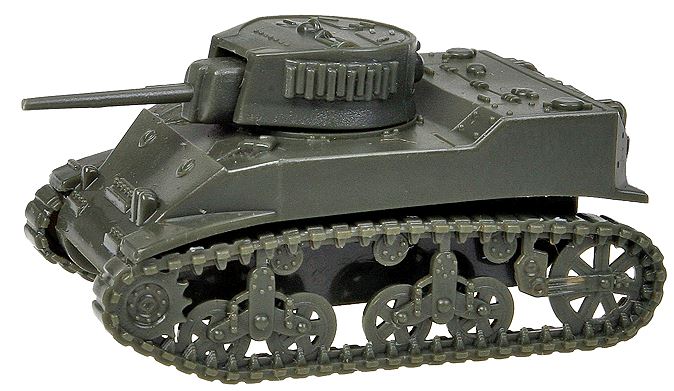 Walthers 949-14005 HO United States & Allies - WWII M5 Stuart Light Tank