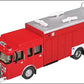 Walthers 949-13802 HO Scale SceneMaster Hazardous Materials Red Fire Truck