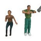Walthers 949-6028 HO 4 Men & 4 Horses Horse Grooms