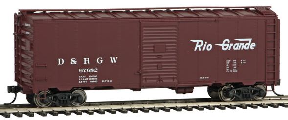 Walthers 910-1677 HO Denver & Rio Grande Western™ 40' AAR 1944 Boxcar #67682
