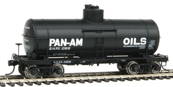 Walthers 920-100524 HO Pan-Am Oils SHPX Type 21 ACF 10K Gallon Tank Car #10818