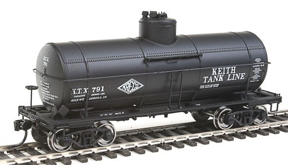 Walthers 920-100521 HO Keith Tank Lines KTX Type 21 ACF Tank Car #791 LN/Box