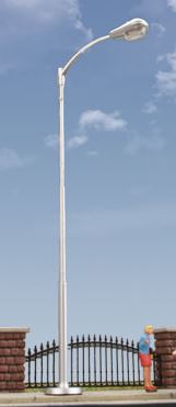 Walthers 949-4312 HO Scale Single-Arm Tear Drop Street Light