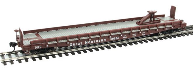 Walthers 910-5116 HO Great Northern 53' GSC Piggyback Service Flatcar #60224