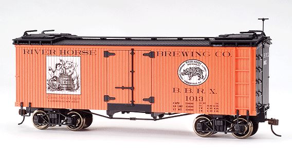 Bachmann 27465 On30 River Horse Brewing Company Billboard Reefer