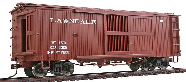 Bachmann 27636 On30 Lawndale Ventilated Box Car