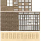 Bar Mills 0033 S Laser-Cut Modular Structure Kit "The 1-Kit