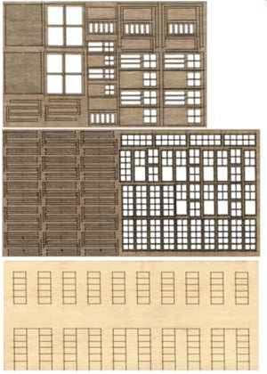 Bar Mills 0033 S Laser-Cut Modular Structure Kit 