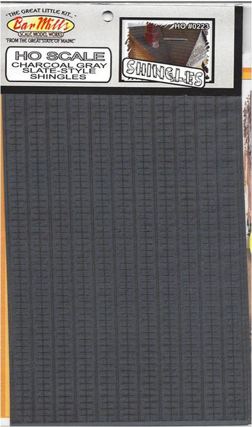 Bar Mills 0223 HO Slate Shingles