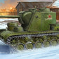 Trumpeter 05552 1:35 KV-5 Super Heavy Military Tank Model Kit