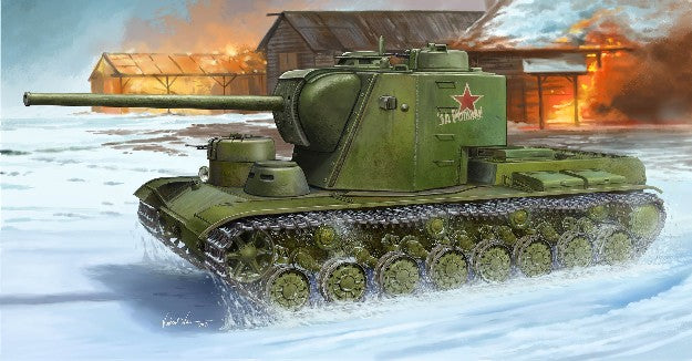 Trumpeter 05552 1:35 KV-5 Super Heavy Military Tank Model Kit