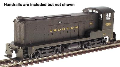 Stewart 4821 HO Ironton Baldwin DS-4-4-1000 Diesel Locomotive #750