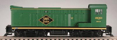 Stewart 4930 HO SMS Rail Service Diesel Baldwin S-12 Phase I Powered #300