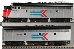 Stewart 5613 HO Amtrak Diesel EMD F7 Phase I-Early A/B Set