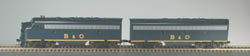 Stewart 5614 HO Baltimore & Ohio Diesel EMD F7 Phase I-Early A/B Set