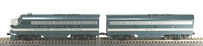 Stewart 5623 HO Missouri Pacific Diesel EMD F7 Phase I Early A (Powered) B Set