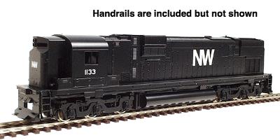 Stewart 6355 HO Norfolk & Western Diesel ALCO Century C-630 Powered #1133