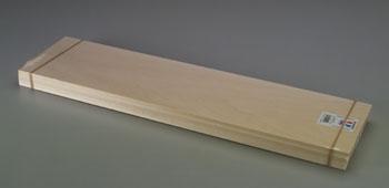 Midwest Products 4129 1/4" x 6" x 24" Basswood Sheet (Pack of 5)