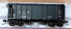 Atlas 50001821 N Chicago Great Western PS-2 2-Bay Covered Hopper #705