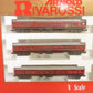 Rivarossi 00560 N The Alton Limited Passenger Cars (Set of 3) NIB