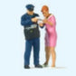 Preiser 28204 HO Postman & Lady Figures (Set of 2)