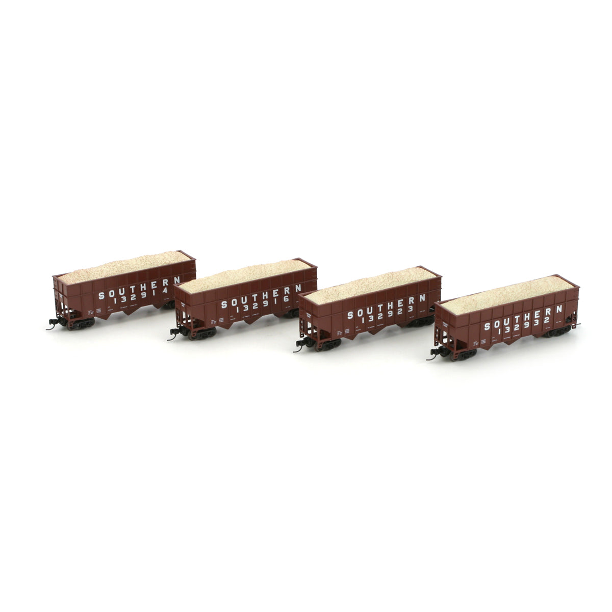 Athearn 22018 N Southern 40' Wood Chip Hopper with Load #2 (4)