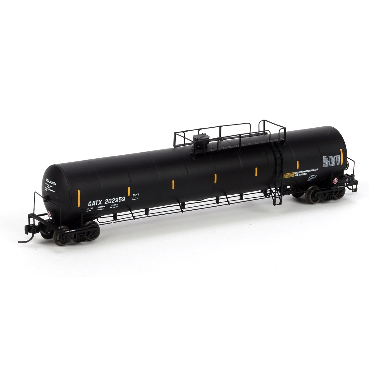 Athearn 23520 N GATX 33,900 Gallon LPG Tank/Late #202959