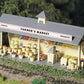 Bachmann 45621 O Scale Plasticville Roadside Stand Kit LN/Box